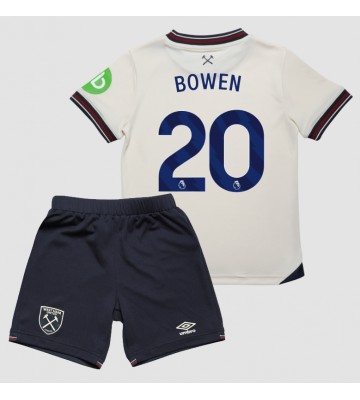 West Ham United Jarrod Bowen #20 Seconda Maglia Bambino 2025-26 Manica Corta (+ Pantaloni corti)
